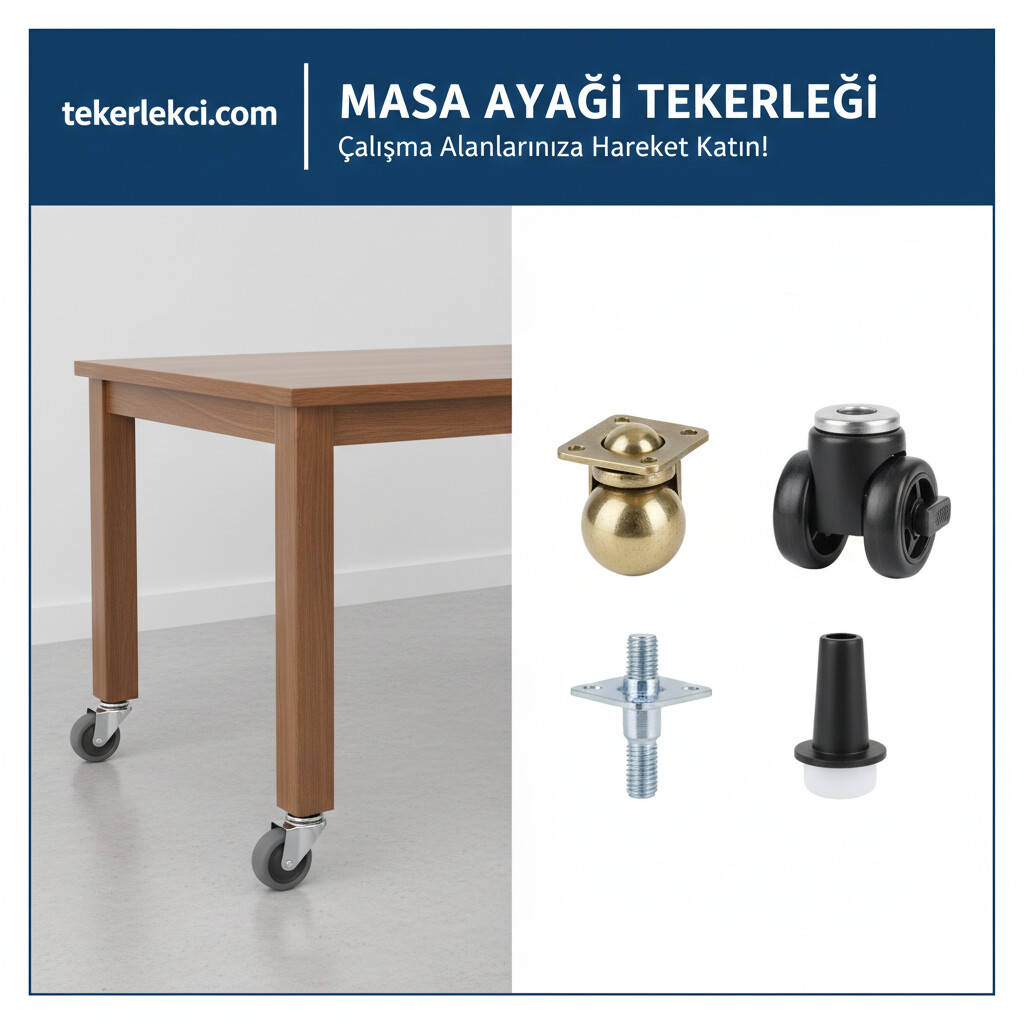 Masa Ayağı Tekerleği