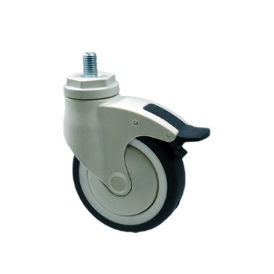 Bolted Medical Casters with Brake